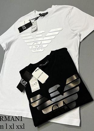 Брендовая мужская футболка armani