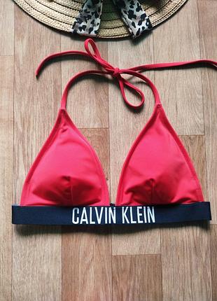 Эффектный бюстгальтер верх от купальника calvin klein