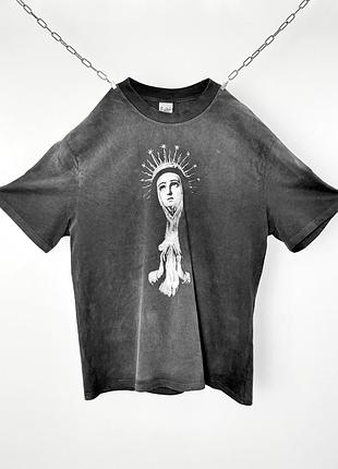 Saint michael футболка мужская оверсайз женская унисекс винтажная