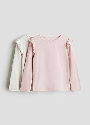 Набір кофтинок (2 шт) в рубчик h&m для дівчинки