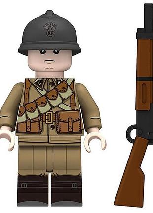 Фігурка французька піхота драгун друга світова війна figures french infantry dragoon world war ii mjq263