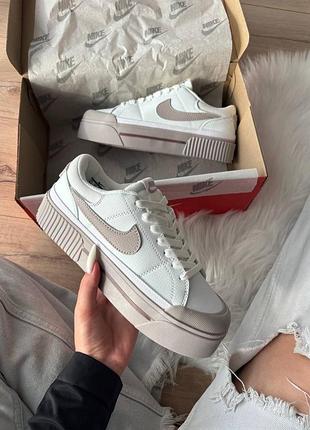 Nike court legacy lift smokey mauve
