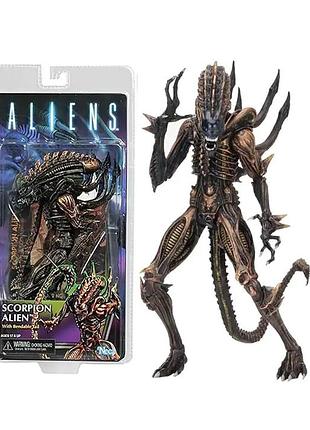 Коллекционная фигурка скорпион ксеноморф / scorpion alien чужие / aliens 18 см — scorpion alien action figure