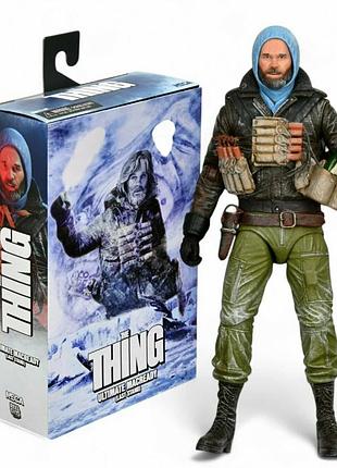 Фигурка the thing ultimate macready (last stand) 18 см — коллекционная игрушка-герой немного эр-джей макриди в подарочной упаковке