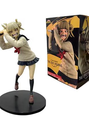 Колекційна аніме фігурка himiko toga my hero academia 17 см — хіміко тога ліга лиходіїв моя геройська академія anime collectible