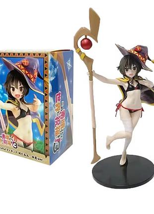 Колекційна аніме фігурка taito coreful figure konosuba: god's blessing on this wonderful world! - megumin (swimwear ver.) —