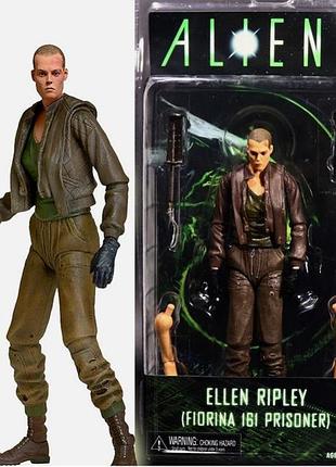 Колекційна фігурка еллен ріплі / ellen ripley чужий 3 / alien 3 18 см — ellen ripley action figure