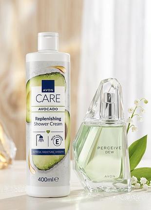 Набор perceive 50 ml + увлажняющий гель для душа с маслами авокадо 400 мл