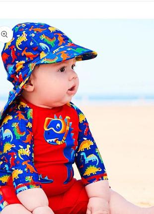 Защитная кепка с uf защитой jojo maman bébé 0-12 месяцев