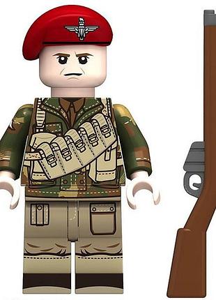 Фігурка червоний диявол британський солдат друга світова війна figures british soldier world war ii mjq287