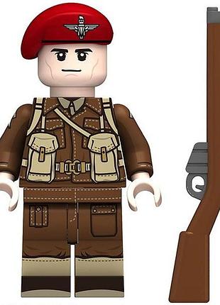 Фігурка червоний диявол британський солдат друга світова війна figures british soldier world war ii mjq286