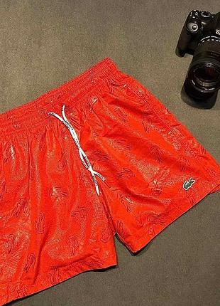 Шорты пляжные lacoste