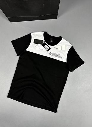Брендовая мужская футболка armani
