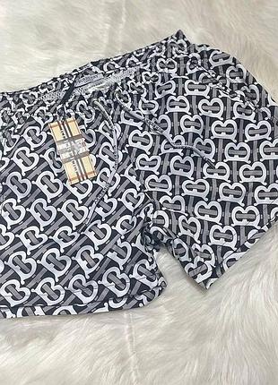 Брендовые мужские пляжные шорты burberry