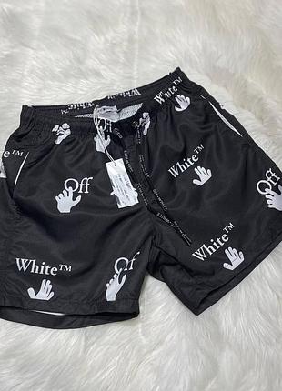 Брендові чоловічі шорти off-white