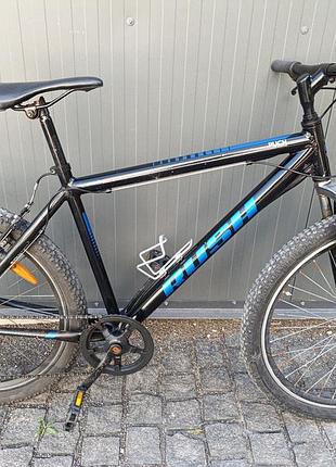 Велосипед rush 26" alu, черный б/у