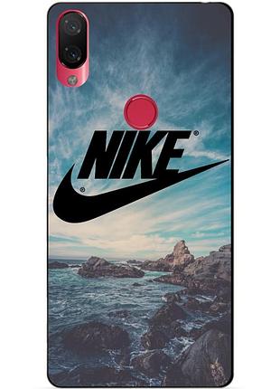 Силиконовый чехол для xiaomi mi play с рисунком nike