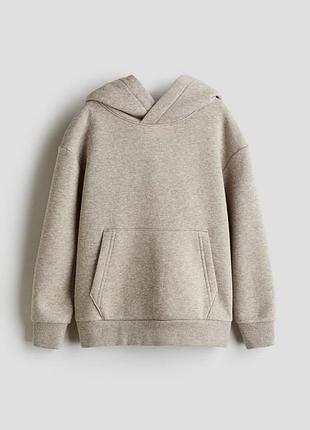 Тепла кофта з трикотажу на флісі h&m для хлопчика