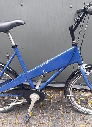 Велосипед 24" alu, sram t3, синій б/у