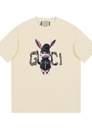 Gucci брендова чоловіча футболка оверсайз унісекс l