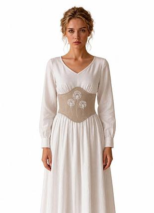 Вишитий корсет жіночий s-xl