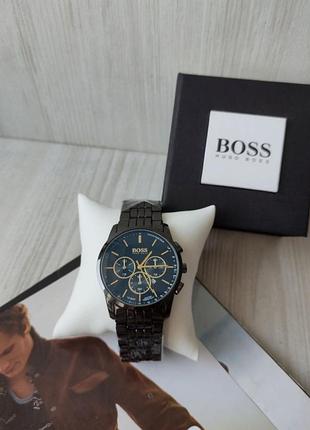 Чоловічий годинник у стилі boss black