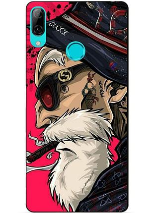 Силіконовий бампер чохол для huawei p smart 2019 з малюнком дід gucci