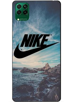 Силіконовий чохол бампер для huawei p40 lite з малюнком nike