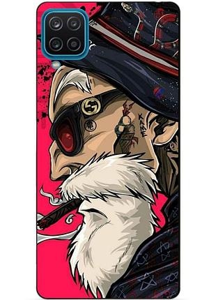 Силіконовий бампер чохол для samsung a12 з малюнком дід gucci