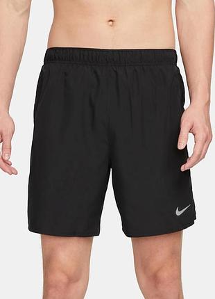 Шорты мужские nike m nk df challenger 7bf short черные dv9359-010