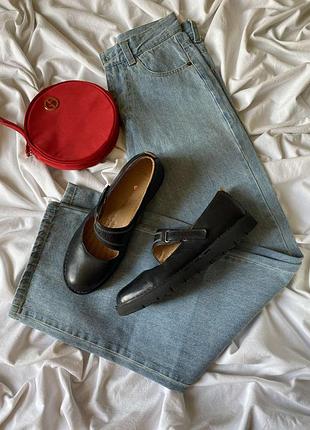Шкіряні жіночі туфлі clarks merry janne 41 (26.5) 📏26.5