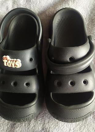 Дитячі шльопанці по типу crocs,32-33