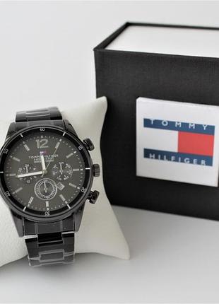 Чоловічий годинник tommy hilfiger black