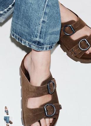 Нові шльопанці zara