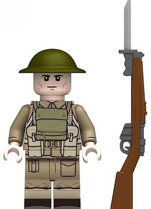 Фігурка британська піхота друга світова війна figures british infantry world war ii mjq290