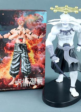 Коллекционная аниме фигурка mahoraga jujutsu kaisen 20 см – eight-handled sword divergent sila divine general махорага магическая