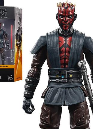 Колекційна екшн-фігурка star wars the black series darth maul (the clone wars) — дарт мол зоряні війни 15 см
