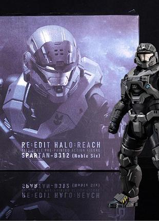Колекційна фігурка spartan-b312 noble six / спартанець halo reach 18 см — halo: reach action figure collectible
