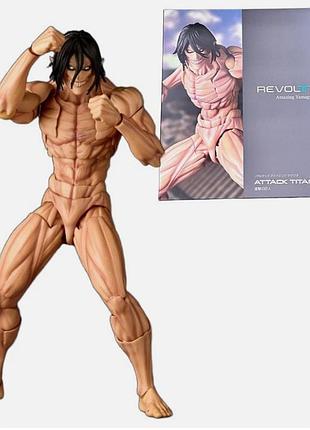 Колекційна аніме фігурка attack titan attack on titan shingeki no kyojin (атака титанів) 18 см – екшн-фігурка атакуючий титан