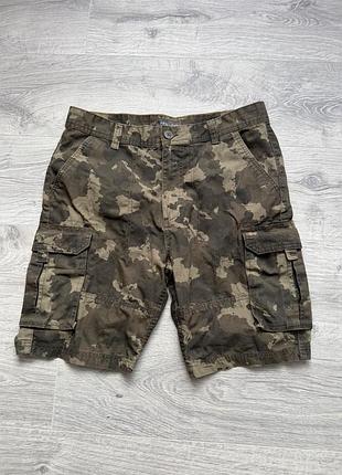 Шорти карго чоловічі primark outdoor supply камужні військові шорти