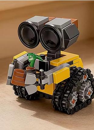 Конструктор робот wall-e мини фигурка из блоков 3d – игрушка валли disney pixar, robot wall-e toy figure, мини конструктор робот