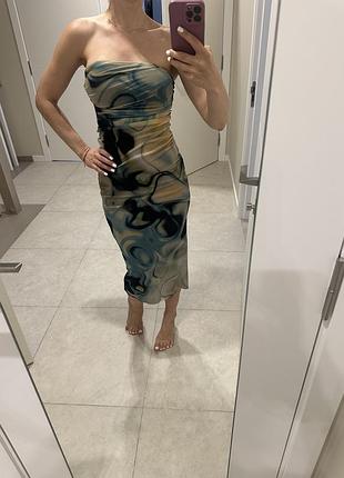 Сукня сітка zara