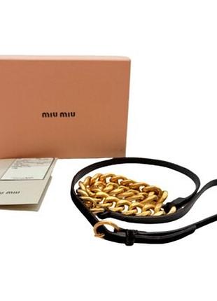 Ремінь miu miu оригінал!