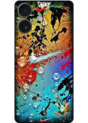 Силиконовый чехол бампер для iphone 17 с рисунком nike найк