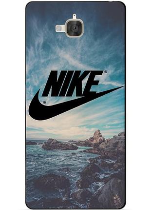 Чохол силіконовий для huawei y6 pro з малюнком nike