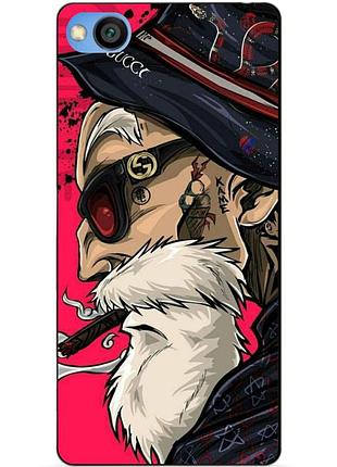 Силіконовий бампер чохол для xiaomi redmi go з малюнком дід gucci