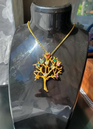 Regal gems кольє дерево життя вінтаж