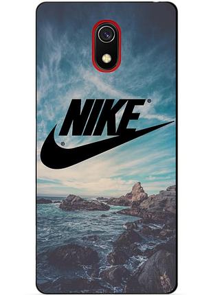 Бампер силіконовий чохол для xiaomi redmi 8a з малюнком nike