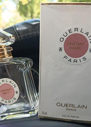Guerlain lindstant magik  флакон и коробка