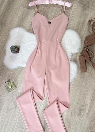 Рожевий комбез штанами бренду boohoo 💗